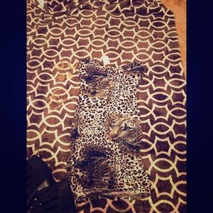 Leopard print dress